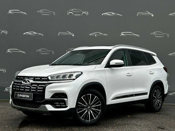 2022 Chery Tiggo 8 I Рестайлинг, белый