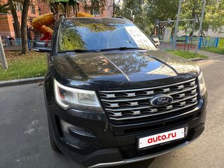 2015 Ford Explorer V Рестайлинг, чёрный, 2180000 рублей, вид 3