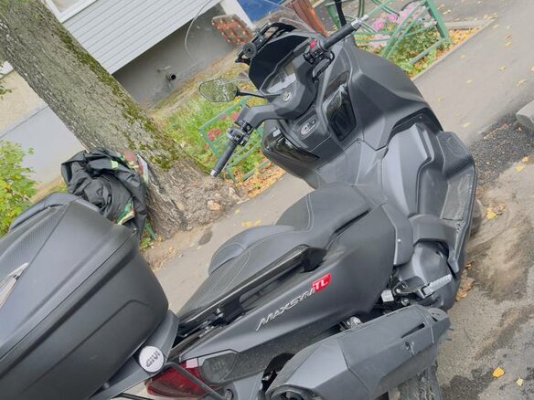 2021 Sym Maxsym TL 500, чёрный, 590000 рублей - вид 6