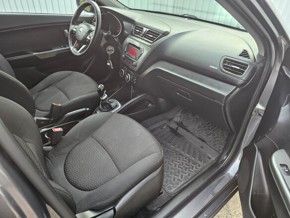 2015 Kia Rio III, серый, 499000 рублей - вид 11