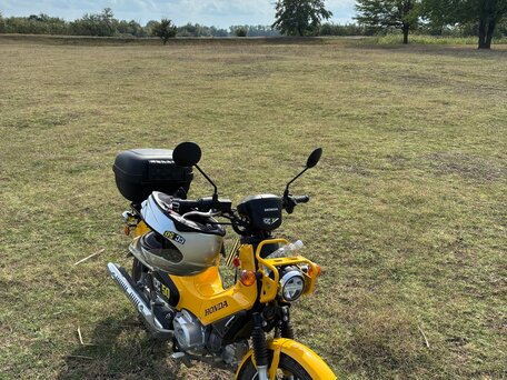 2023 Honda Cross Cub, жёлтый, 310000 рублей, вид 5