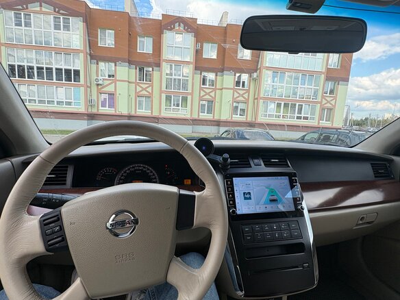 2006 Nissan Teana I (J31) Рестайлинг, чёрный - вид 1