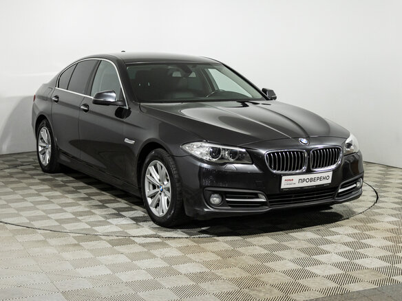 2016 BMW 5 серии 520i VI (F10/F11/F07) Рестайлинг, чёрный, 2299700 рублей - вид 2
