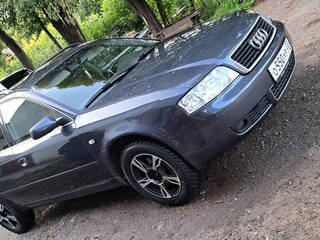 2002 Audi A6 II (C5) Рестайлинг, синий, 387000 рублей, вид 4