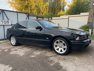 2002 BMW 5 серии 525i IV (E39) Рестайлинг, чёрный, 1100000 рублей, вид 5