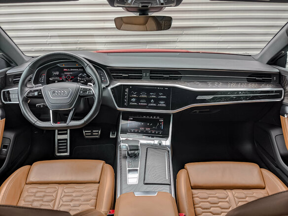 2021 Audi RS 7 II (4K), красный, 14650000 рублей - вид 14