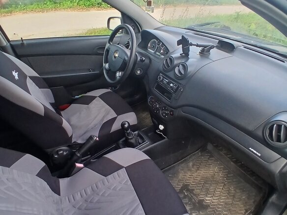 2008 Chevrolet Aveo I Рестайлинг, серый, 290000 рублей - вид 7