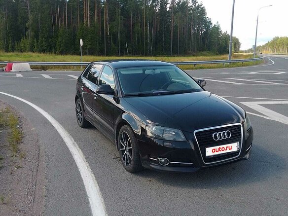 2011 Audi A3 II (8P) Рестайлинг 2, чёрный, 780000 рублей - вид 2