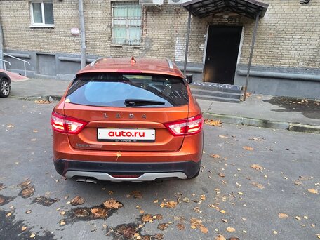 2022 Lada (ВАЗ) Vesta SW Cross I, оранжевый, 1299000 рублей, вид 4