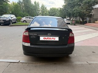 2005 Kia Spectra II, чёрный, 325000 рублей, вид 5
