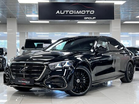 2026 Mercedes-Benz S-Класс 500 Long 4MATIC VII (W223) Рестайлинг, чёрный, 27499000 рублей, вид 3