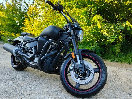 2005 Yamaha XV 1700 Warrior, чёрный, 800000 рублей, вид 3