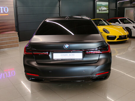 2019 BMW 7 серии Long 730Ld xDrive VI (G11/G12) Рестайлинг, чёрный, 5000000 рублей, вид 5