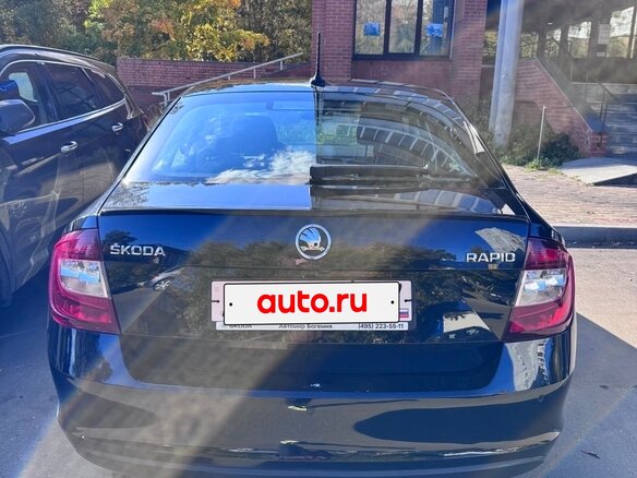 2019 Skoda Rapid I Рестайлинг, чёрный, 1550000 рублей - вид 14