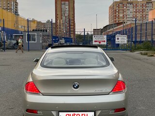 2005 BMW 6 серии 645i II (E63/E64), серебристый, 1150000 рублей, вид 4