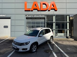2013 Volkswagen Tiguan I Рестайлинг, белый, 1195000 рублей, вид 1