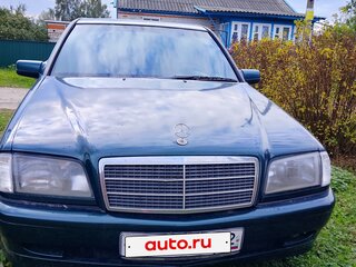 1997 Mercedes-Benz C-Класс 230 I (W202) Рестайлинг, зелёный, 300000 рублей, вид 1