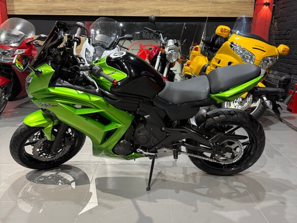 2013 Kawasaki ER-6F (Ninja 650R), зелёный, 445000 рублей - вид 15