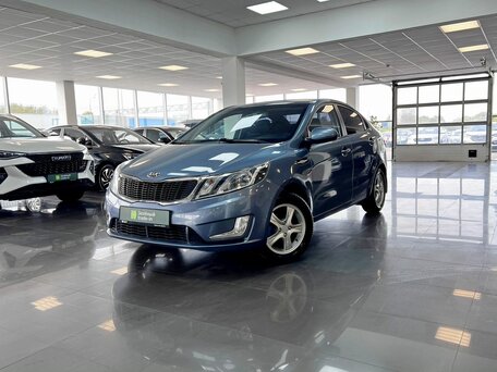 2013 Kia Rio 5-speed III, голубой, 745000 рублей, вид 1