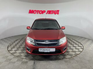 2013 Lada (ВАЗ) Granta I, красный, 420000 рублей, вид 2