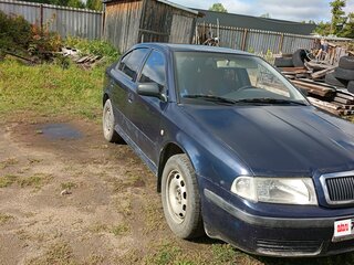 2001 Skoda Octavia I (A4) Рестайлинг, синий, 200000 рублей, вид 1