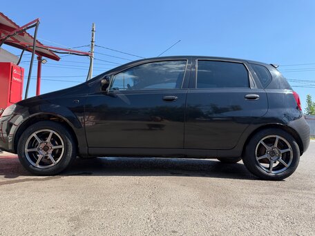 2007 Chevrolet Aveo I, чёрный, 348000 рублей, вид 5