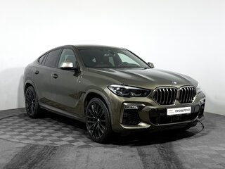 2020 BMW X6 M50d III (G06), зелёный, 7950000 рублей, вид 3