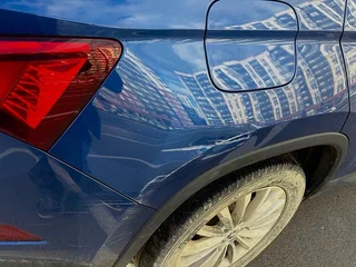 2022 Skoda Kodiaq I Рестайлинг, синий, 2950000 рублей, вид 4