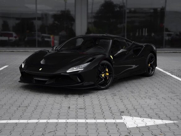 2021 Ferrari F8 Tributo, чёрный, 21000000 рублей