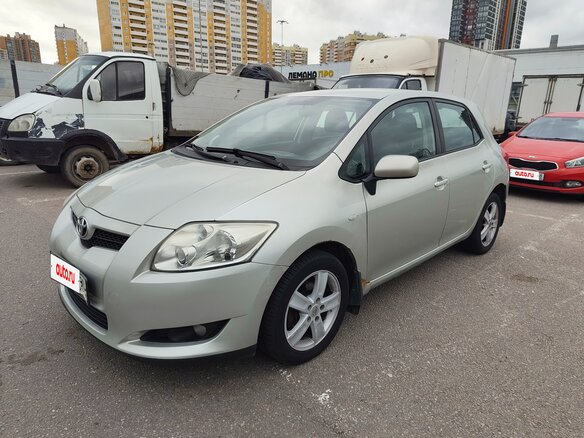 2008 Toyota Auris I, серебристый, 510000 рублей