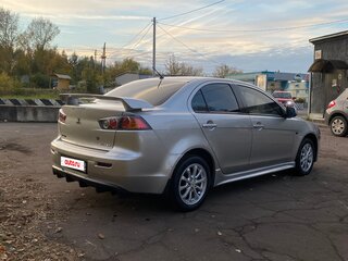 2014 Mitsubishi Lancer X Рестайлинг, серебристый, 990000 рублей, вид 5