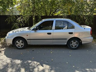 2005 Hyundai Accent ТагАЗ II, серебристый, 380000 рублей, вид 4