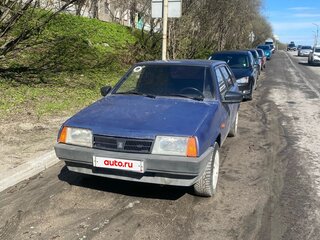 1999 Lada (ВАЗ) 2109, синий, 100000 рублей, вид 4