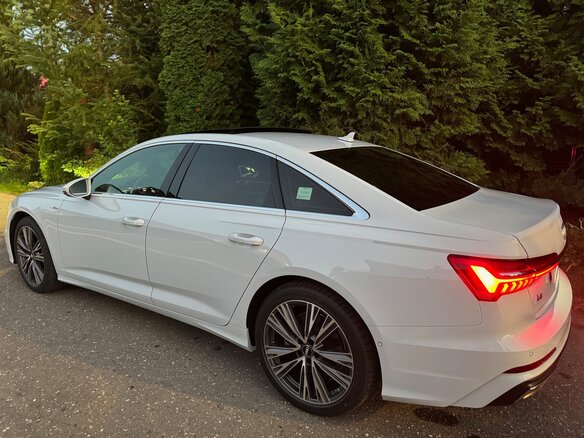 2022 Audi A6 45 TFSI V (C8) Рестайлинг, белый, 6600000 рублей - вид 29