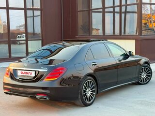 2019 Mercedes-Benz S-Класс 450 Long VI (W222, C217) Рестайлинг, чёрный, 5000000 рублей, вид 5