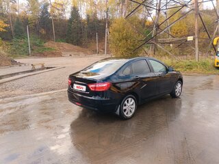 2020 Lada (ВАЗ) Vesta I, чёрный, 850000 рублей, вид 5