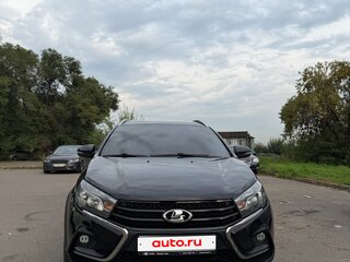 2020 Lada (ВАЗ) Vesta SW Cross I, чёрный, 800000 рублей, вид 2