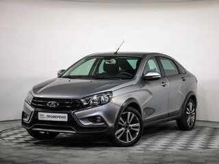 2018 Lada (ВАЗ) Vesta Cross I, серый, 869777 рублей, вид 1