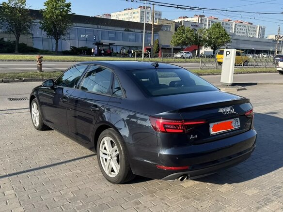 2017 Audi A4 V (B9), синий, 2270000 рублей - вид 3