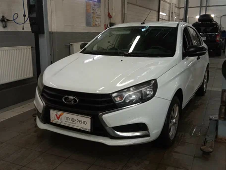 2020 Lada (ВАЗ) Vesta I, белый, 1030000 рублей, вид 1