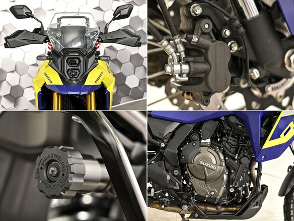 2024 Suzuki V-Strom 800DE, жёлтый, 999000 рублей - вид 9