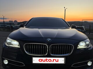 2016 BMW 5 серии 528i xDrive VI (F10/F11/F07) Рестайлинг, синий, 3100000 рублей, вид 3