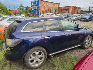 2010 Mazda CX-7 I Рестайлинг, синий, 500000 рублей, вид 3
