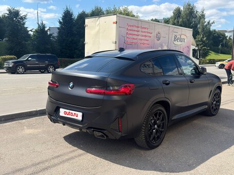 2022 BMW X4 20d II (G02) Рестайлинг, чёрный, 6900000 рублей, вид 4