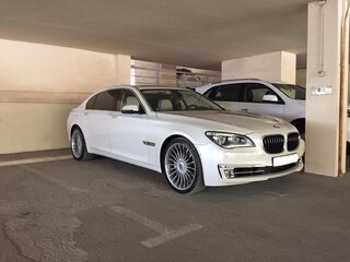 2012 BMW 7 серии 760i V (F01/F02/F04) Рестайлинг, белый, 3000000 рублей, вид 4