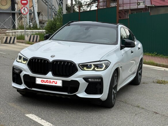 2020 BMW X6 30d III (G06), синий, 6150000 рублей
