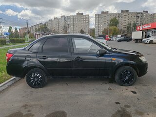 2013 Lada (ВАЗ) Granta I, чёрный, 230000 рублей, вид 4