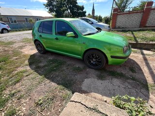 2000 Volkswagen Golf IV, зелёный, 320000 рублей, вид 2