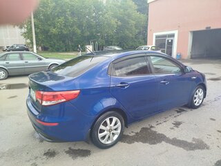 2016 Kia Rio III Рестайлинг, синий, 1090000 рублей, вид 5