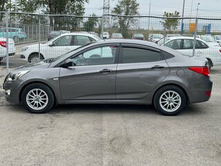 2014 Hyundai Solaris I Рестайлинг, серый, 850000 рублей, вид 5
